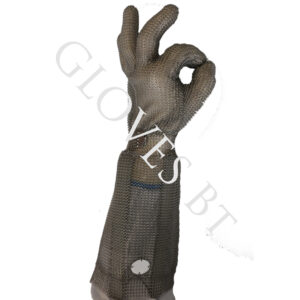 Claw buckle mesh glove with 190mm cuff
